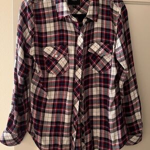 Rails Red and Blue Plaid Casual Shirt